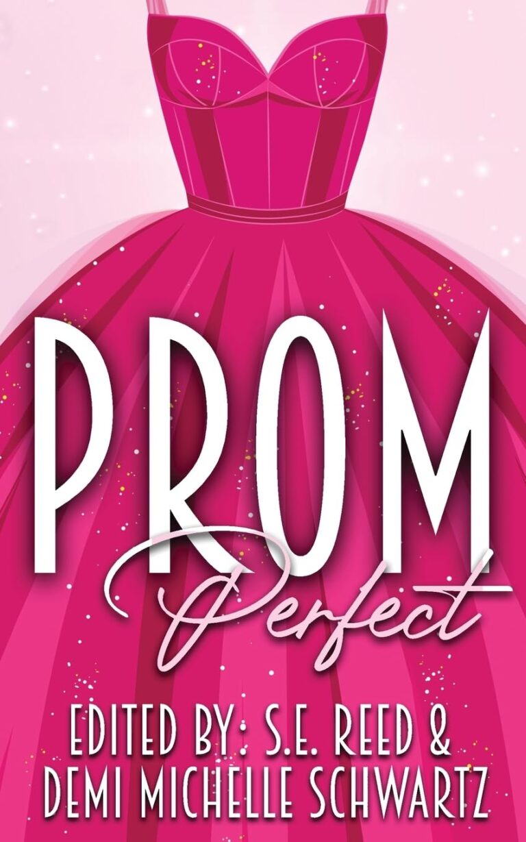 book cover with a pink dress with the words Prom Perfect over it